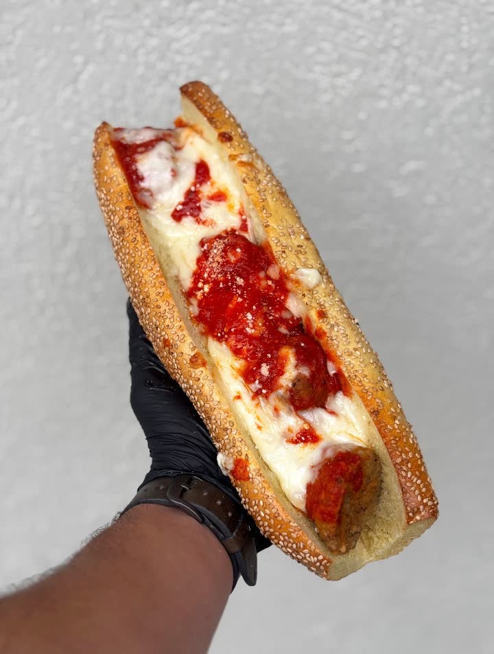 Meatball Parmigiana Sub